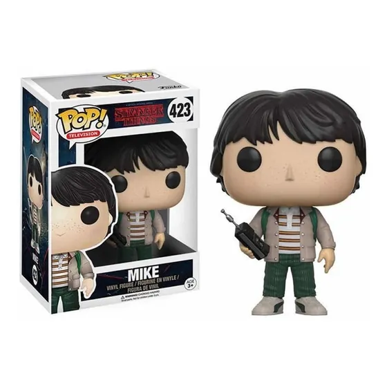 Figura de acción Mike With walkie talkie de Funko Pop! Television
