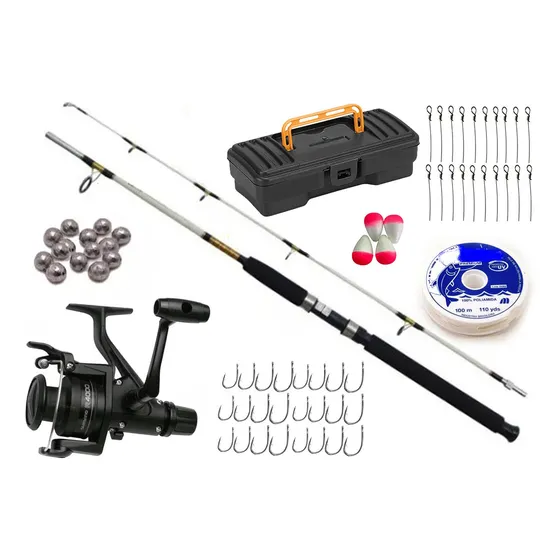 Kit Shimano Molinete Ix 2000 Ou 4000 Vara E Acessórios Pesca
