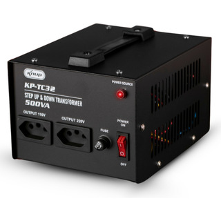 Transformador 500va Conversor De Tensão 110v E 220v 2 Tomada Transformador 500va Conversor De Tensão 110v E 220v 2 Tomada