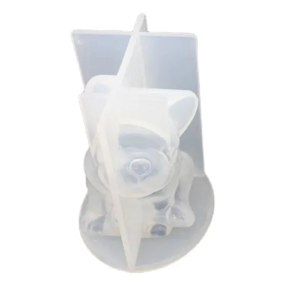 Molde Para Velas De Silicona Para Perros, Molde Para Jabón B