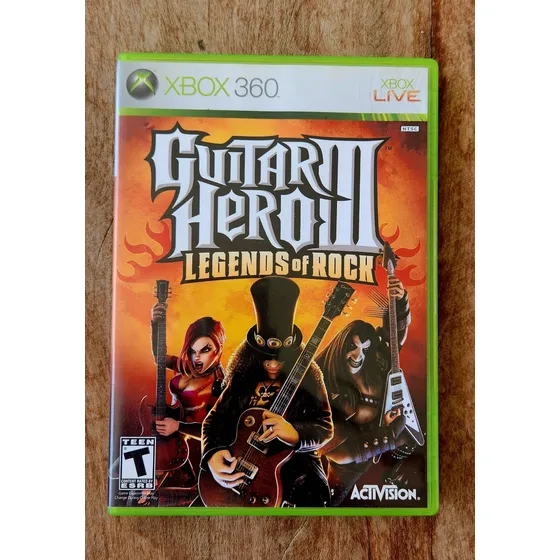Guitar Hero 3 (mídia Física Original) - Xbox 360