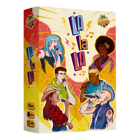 Lalala Party Games Jogo De Cartas De Música Em Grupo