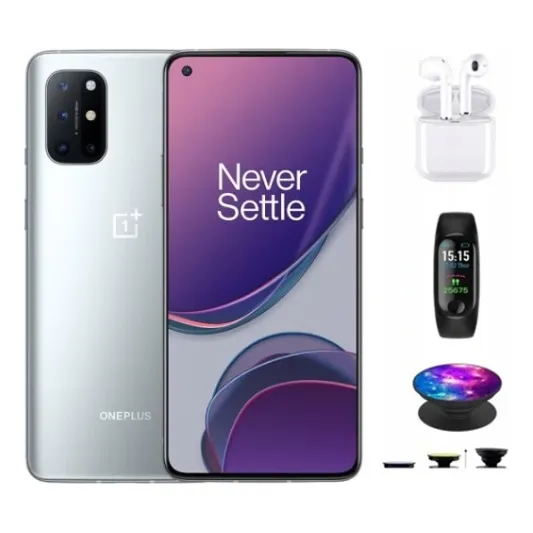 Oneplus 8t Dual Sim 128 Gb  Silver  8 Gb Ram
