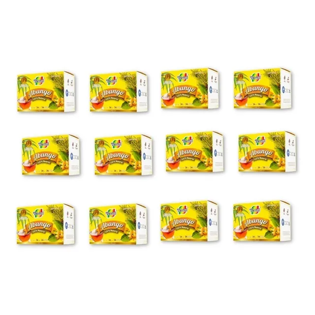 Té Abango Con Propóleo 25 Sobres Therbal Paquete 12 Piezas
