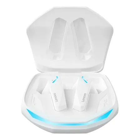 Audífonos Bluetooth Lenovo Gm2 Pro Inalámbricos Blanco