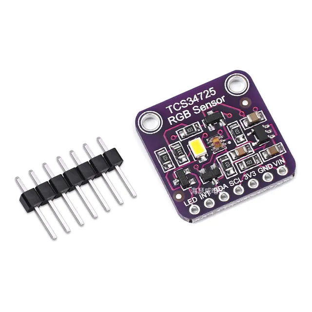 Modulo Sensor Reconocimiento De Color Rgb Tcs34725 arduino