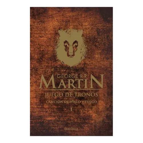 Canción De Hielo Y Fuego 1 Juego De Tronos George R.R. Martin Editorial Debolsillo En Español Tapa Dura