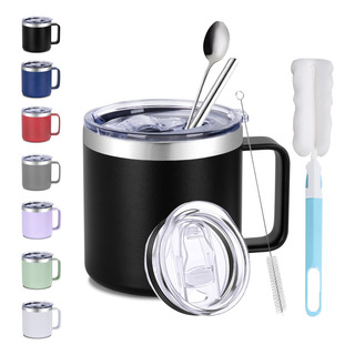 Vaso Térmico 14oz De Acero Inoxidable Taza Para Café 414ml Vaso Térmico 14oz De Acero Inoxidable Taza Para Café 414ml