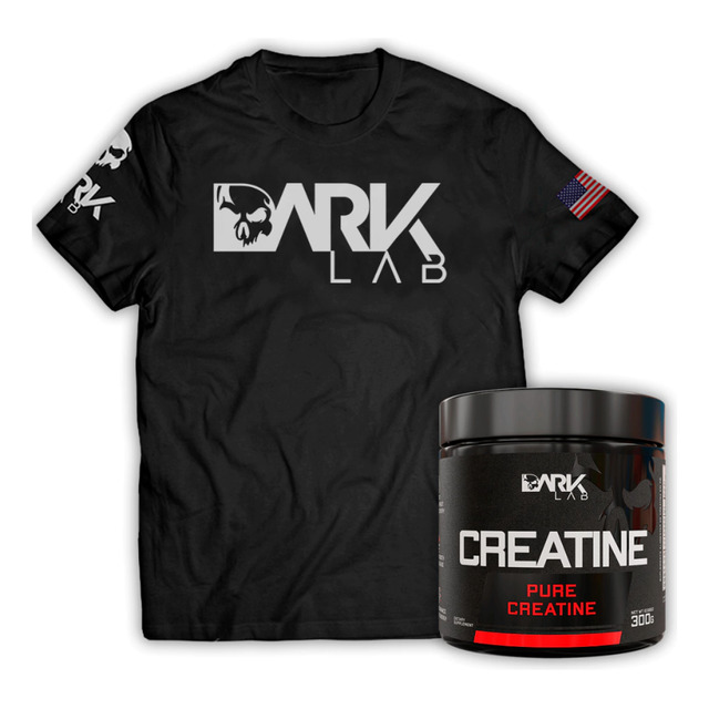 Creatina Pura 300g + Camiseta Dark Lab Creatina Pura 300g + Camiseta Dark Lab