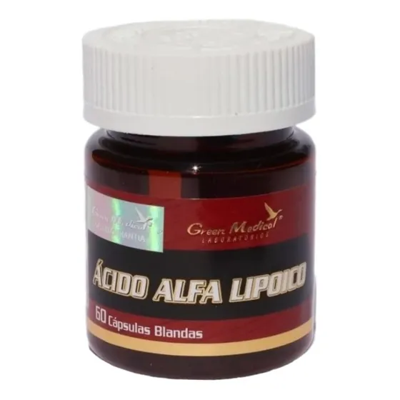 Acido Alfa Lipoico 300 Mg. 60 Capsulas Blandas. Agronewen Sabor S/s