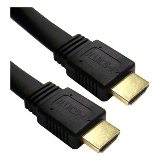 Cable Plano Hdmi Axxis Certificado 6 Pie 2 Metros Puntas Oro