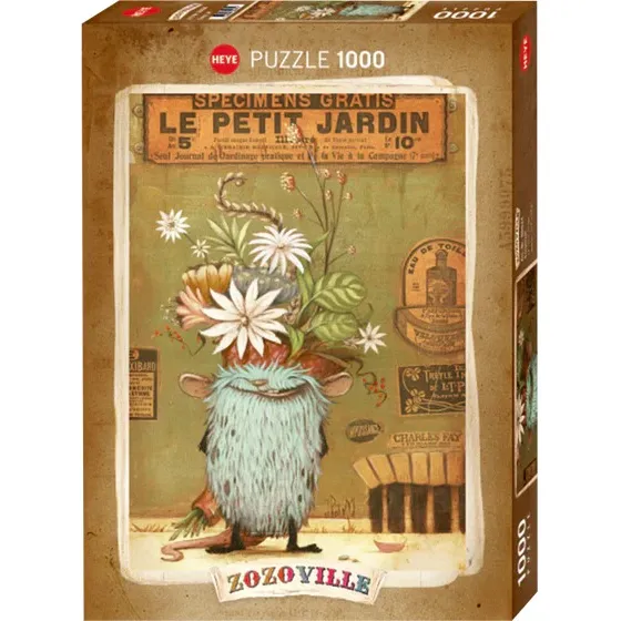 30034 Zozoville Sorpresa Rompecabezas Heye 1000 Piezas