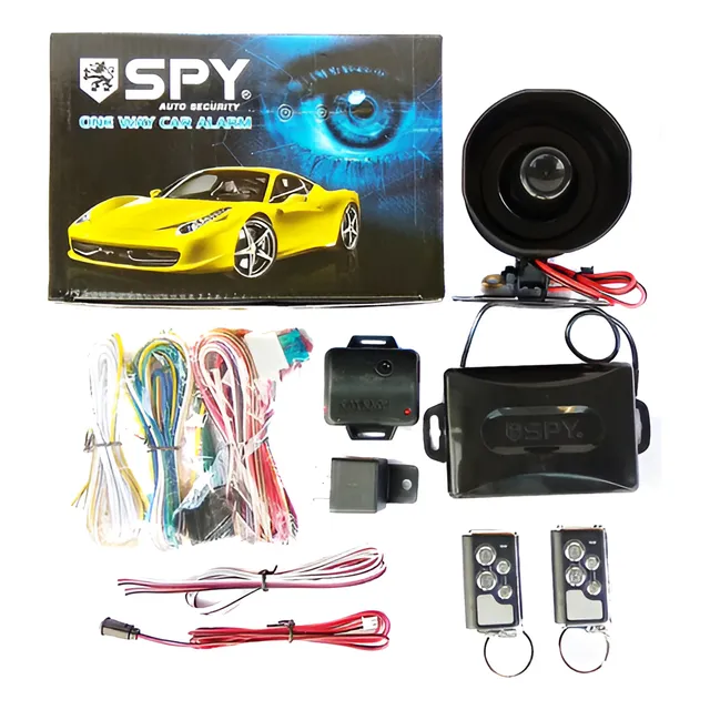 Combo De Alarma Spy Y Bloqueo 4 Puertas 1 Año De Garantia
