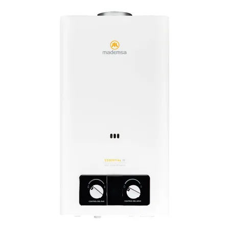 Calefont Gas Licuado 10 Litros Tiro Natural Essential 10 Eco