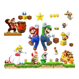 Vinil Decorativo Mariobros Donkey Kong 1.80 Mts Vinil Decorativo Mariobros Donkey Kong 1.80 Mts