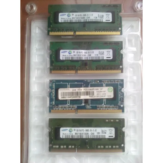 Tarjetas Ram Ddr3 Pc3 2gb Y 1gb Para Laptop
