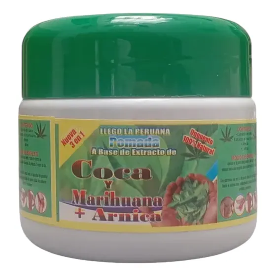 Pomada Arnica Coca Marihuana