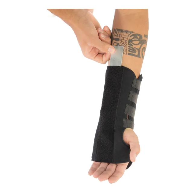 Inmovilizador De Muñeca Ballenado Muñequera Ferula Largo