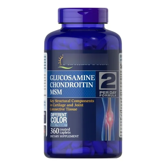 Msm Para Articulaciones Glucosamina Condroitina 360 Capsulas