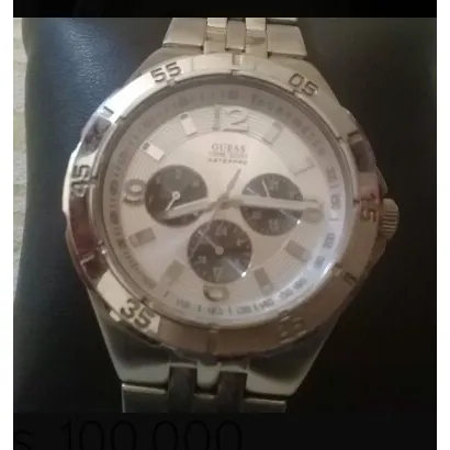 Reloj Guess Steel Hombre Original De Caballero