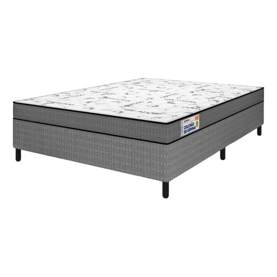 Cama Box Casal Acction D23 Plumatex