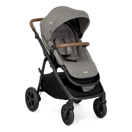 Coche Cuna Bebé Convertible Joie Alore Hasta 22 Kg Color Pabble Chasis Negro