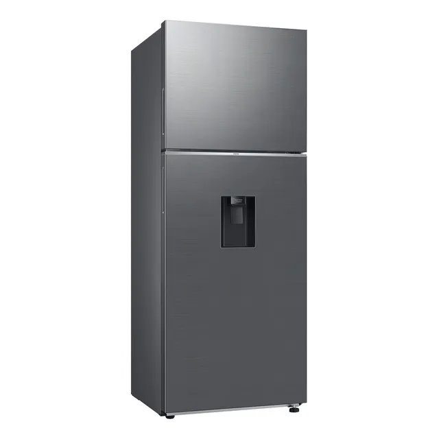 Refrigerador Samsung Top Mount Ai Fábrica Hielo Giratorio Color Acero