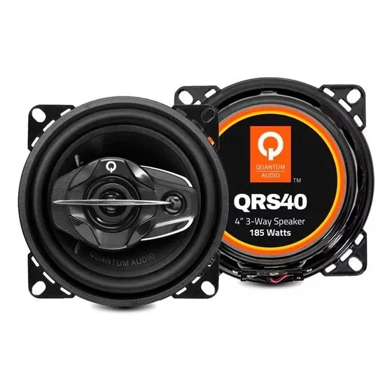 Par De Bocinas De 4 PLG Quantum Audio Qrs40 De 3 Vías 120w