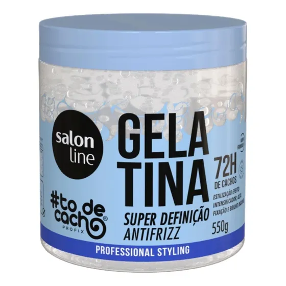 Salon Line Todecacho.gelatins Efecto Intensificador.550 Gr 