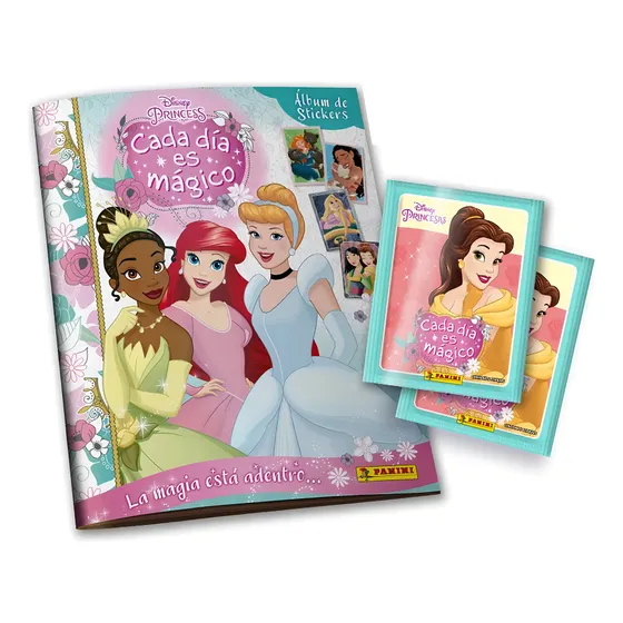 Álbum Princesas Cada Día Es Mágico + 40 Sobres