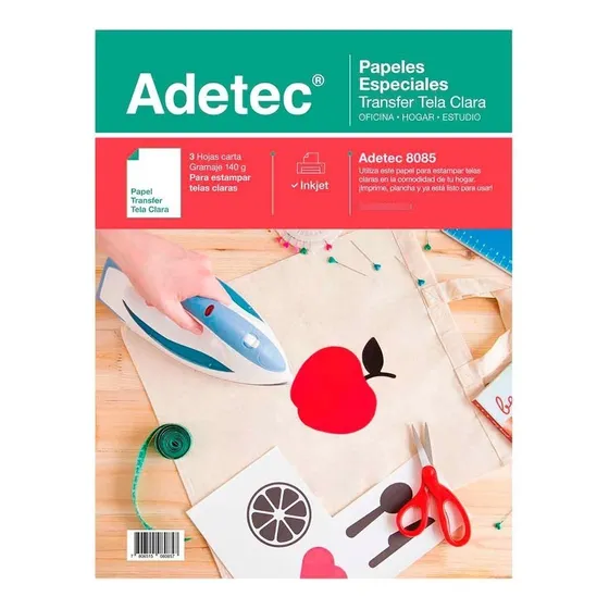 Papel Estampado Telas Claras Adetec