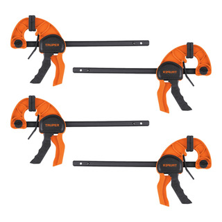 Juego 4 Prensas De Ajuste Rapido 6'' Reversible 75kg Juego 4 Prensas De Ajuste Rapido 6'' Reversible 75kg
