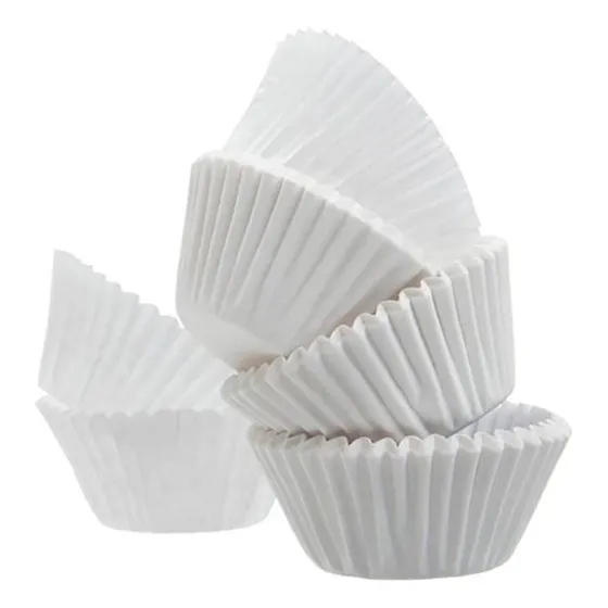 Capacillos Blancos Reposteria #7 Al #11 Pack 1000 Unidades 