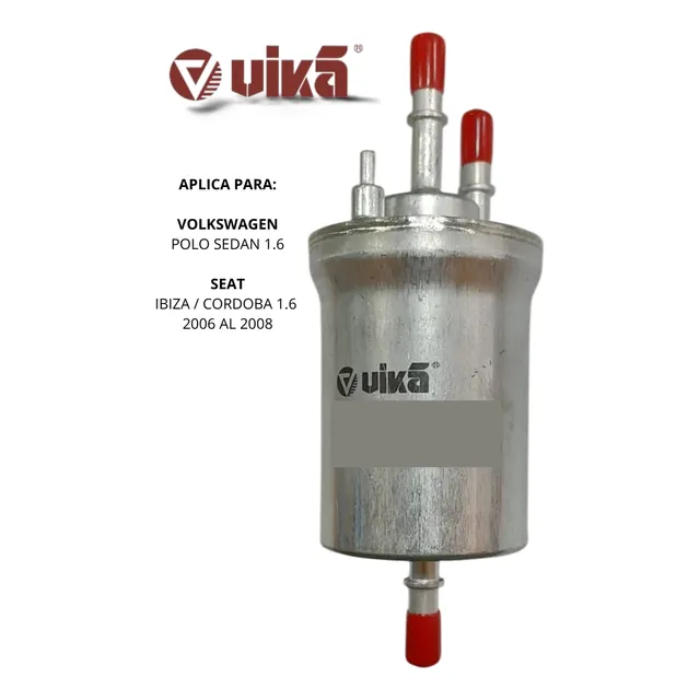 Filtro Gasolina 3 Bares 3p Seat Ibiza Polo Sedan 1.6