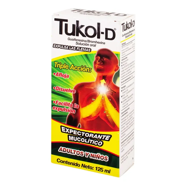 Tukol-d Expectorante Solución Oral 125 Ml