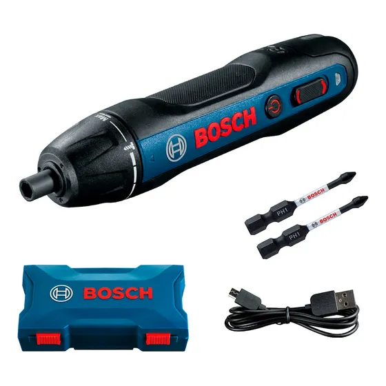 Parafusadeira a Bateria Bosch Go 3,6V 3.6V em Maleta