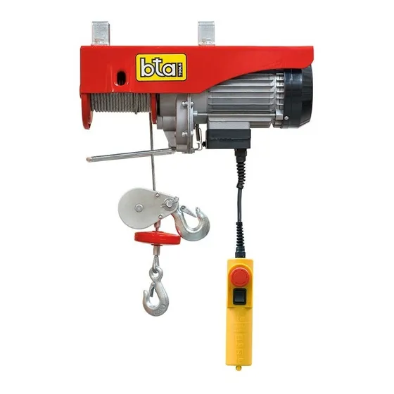 Aparejo Electrico 100/200kg Bta 903003 450w 6-12mts