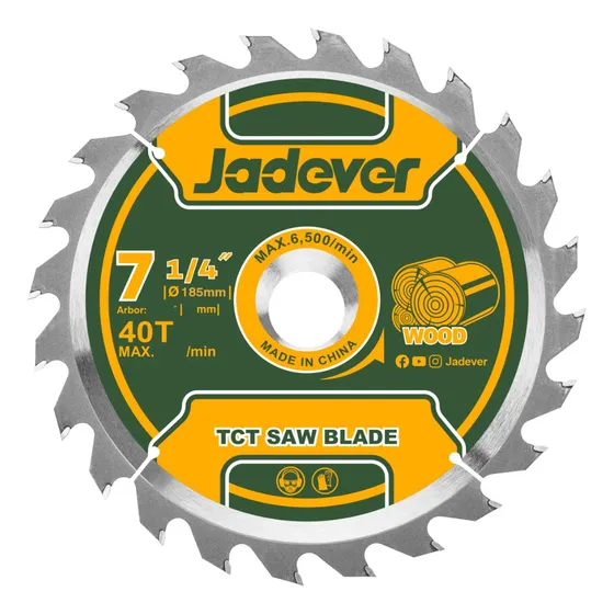 2 Discos Corte Jadever Jdtc1k05 20mm 40t