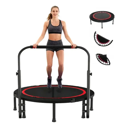 Trampolim De 40 Polegadas Trampolim De Fitness Dobrável