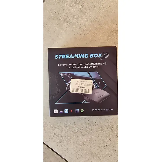 Streaming Box Wi-fi 4g Ram 64gb Faaftech Cor Preto