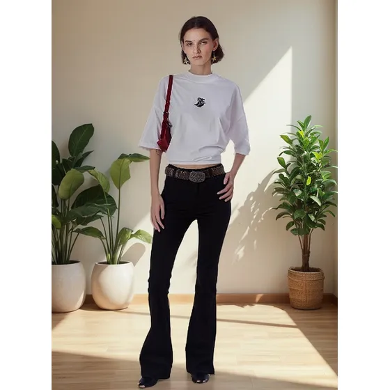 Pantalon Mujer Gabardina Oxford Riri Midway