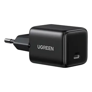 Carregador Ugreen 20w Usb-c Gan Pd3.0 Qc4 Rápido Preto