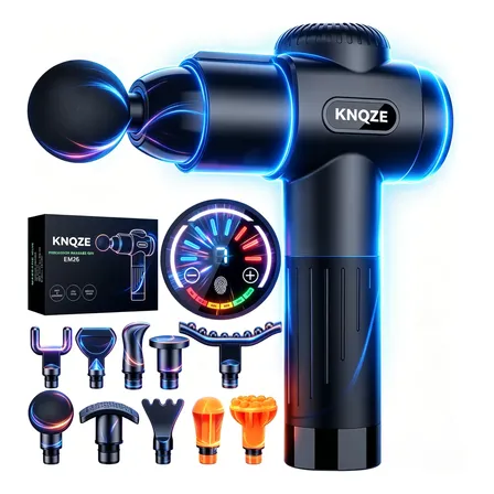 Massageador Miofascial Pistola Massagem Eletrico Profissiona 127/220v Preto