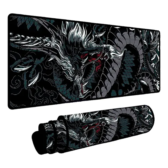 Mousepad Gamer Speed Extra Grande 60x30 Dragão Dark