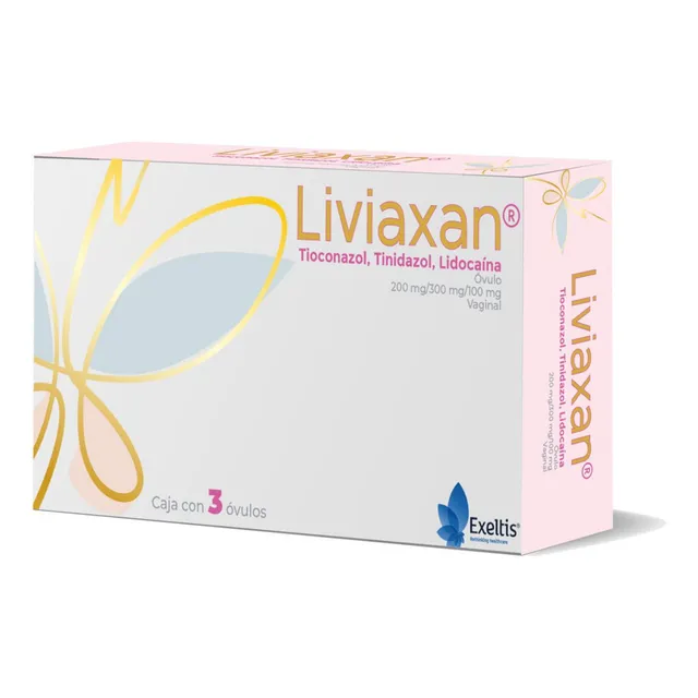 Liviaxan Óvulo 200 Mg/300 Mg/100 Mg, 3 Óvulos