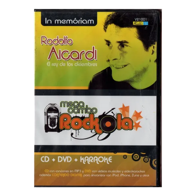 Cd+dvd Rodolfo Aicardi -exitos
