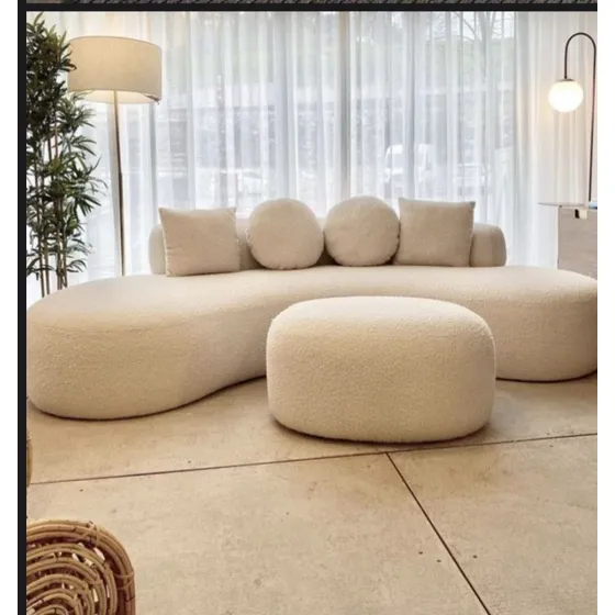 Muebles Modular Sofá Curvo Minimalista Mueblestkhome