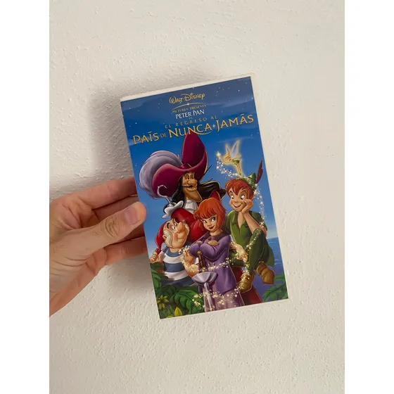 Peter Pan El Regreso Al País De Nunca Jamás Vhs Disney