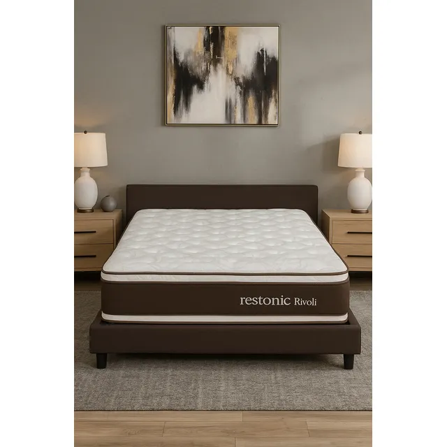 Colchon Restonic Rivoli King Size De Excelente Calidad