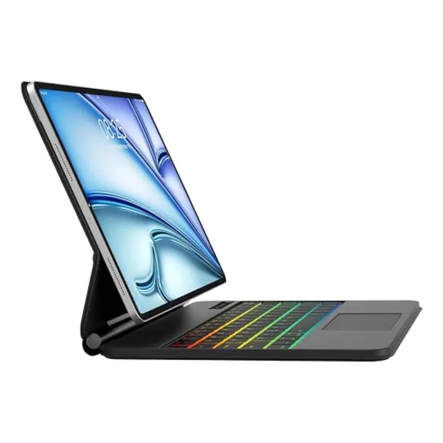 Faryodi Magic Keyboard - Funda Para iPad Air De 13